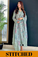 Iznik Stitched 3 Piece Lawn Dress - 20225