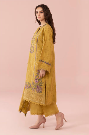 Sapphire YELLOW Dhanak 3 Piece - 11366