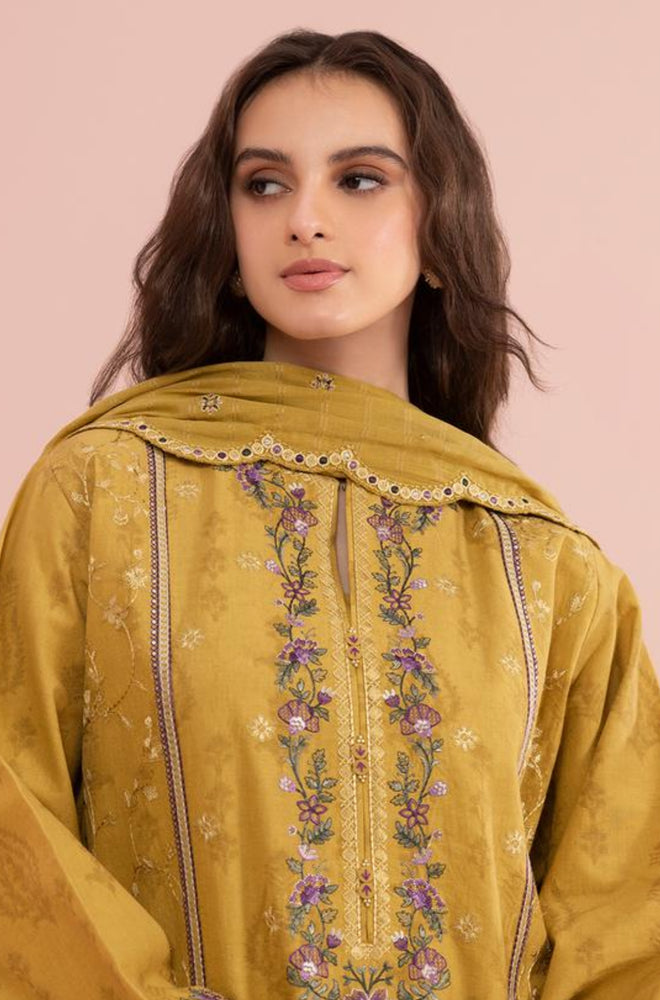 Sapphire YELLOW Dhanak 3 Piece - 11366