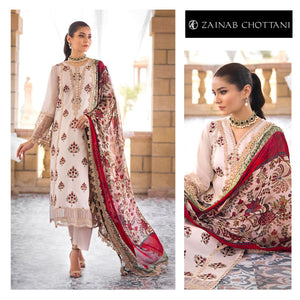 Zainab Chottani SADABAHAR_B - 3 PC Lawn Dress - 10425