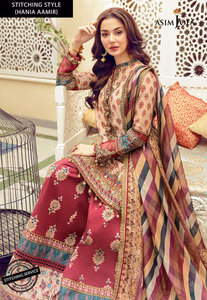 Asim Jofa 01798 - 3 PC Pure Lawn Dress