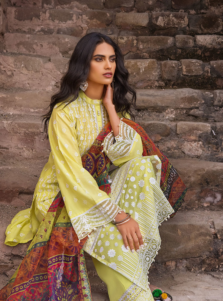 Zainab Chottani INAYA 06417 - 3 PC Chikankari Lawn Dress