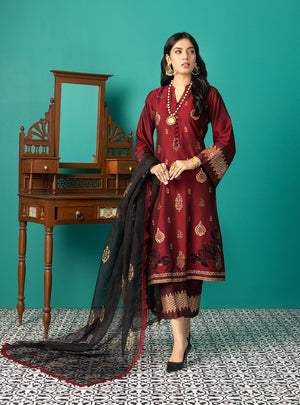 Zainab Chottani Pret DIVINE MUSE Cotton 3 pc - 07965