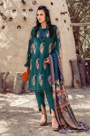 Maria.B M.Prints Embroidered Lawn 3 pc - 08167