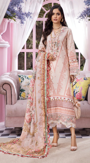 Anaya by Kiran Chaudhry GISELE 06623 - 3 PC Pure Lawn Dress