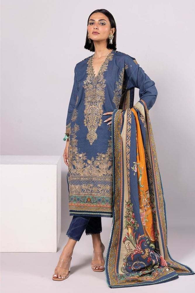 Designer Printed Lawn 3 pc - 08196