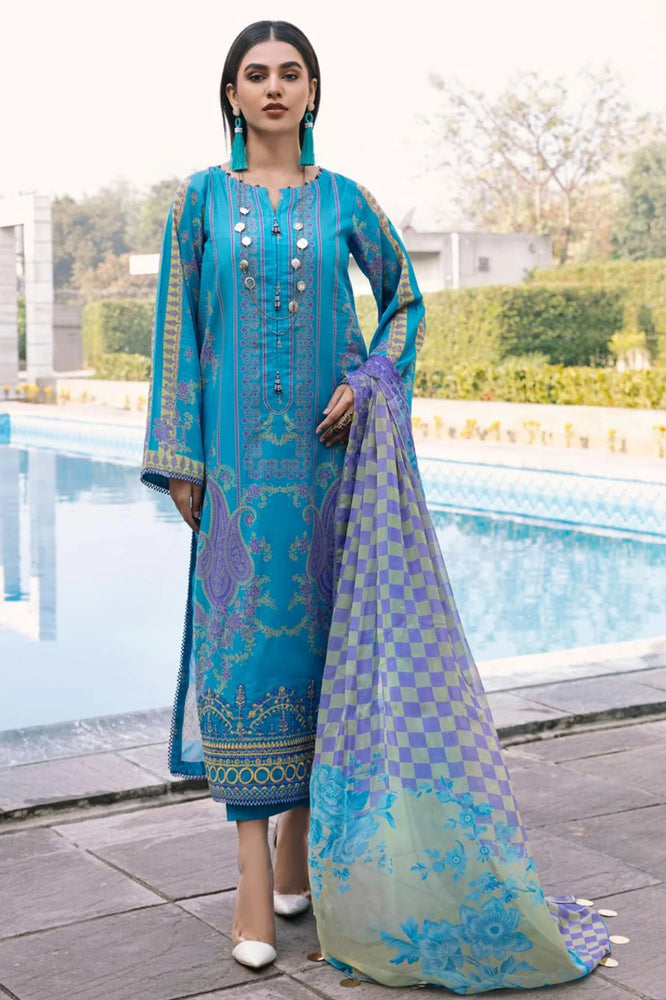 Charizma Digital Printed Lawn 3 pc - 08661