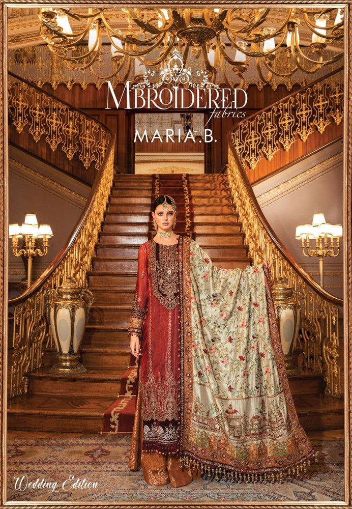 
            
                Load image into Gallery viewer, MariaB WEDDING EDITION - 01493 - 3PC Cotton Net Dress
            
        