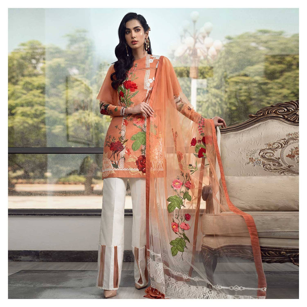 
            
                Load image into Gallery viewer, Asifa &amp;amp; Nabeel ROSE RADIANCE 01384 - 3 PC Pure Lawn Dress
            
        