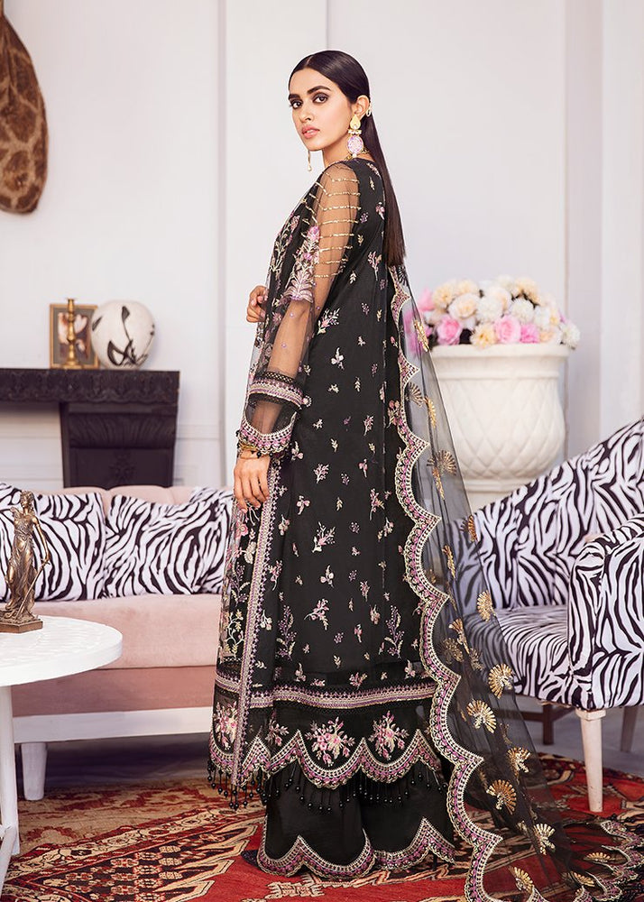 Afrozeh COCKTAIL 01856 - 3 PC Net Dress