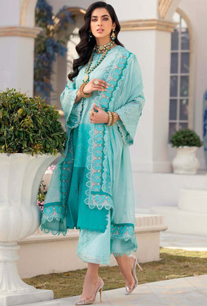 
            
                Load image into Gallery viewer, Noor By Sadia Asad Chikankari Lawn 3 pc - 08533
            
        