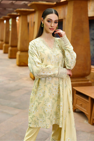 Bareeze Embroidered DAISY Lawn 3 pc - 08467