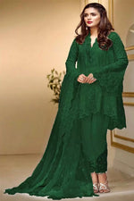 Anaya GREEN Embroidered Net 4 pc - 20731