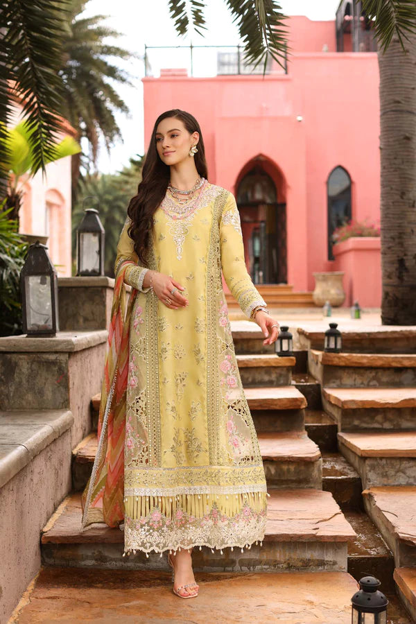 Noor By Sadia Asad Luxury Chikankari Lawn 3 pc - 08616