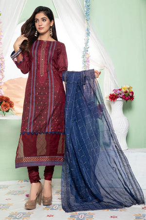 Fatima Noor 01304 - 3 PC LUXURY Lawn Dress