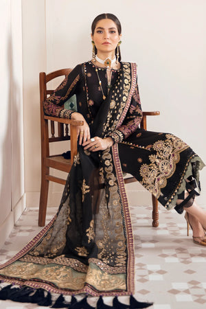 Baroque Embroidered Lawn 3 pc - 08111