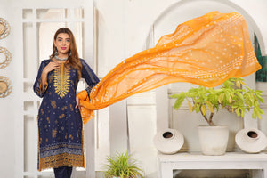 
            
                Load image into Gallery viewer, Fatima Noor 01533 - 3 PC Cotton Chundri - COLLECTION 2021
            
        
