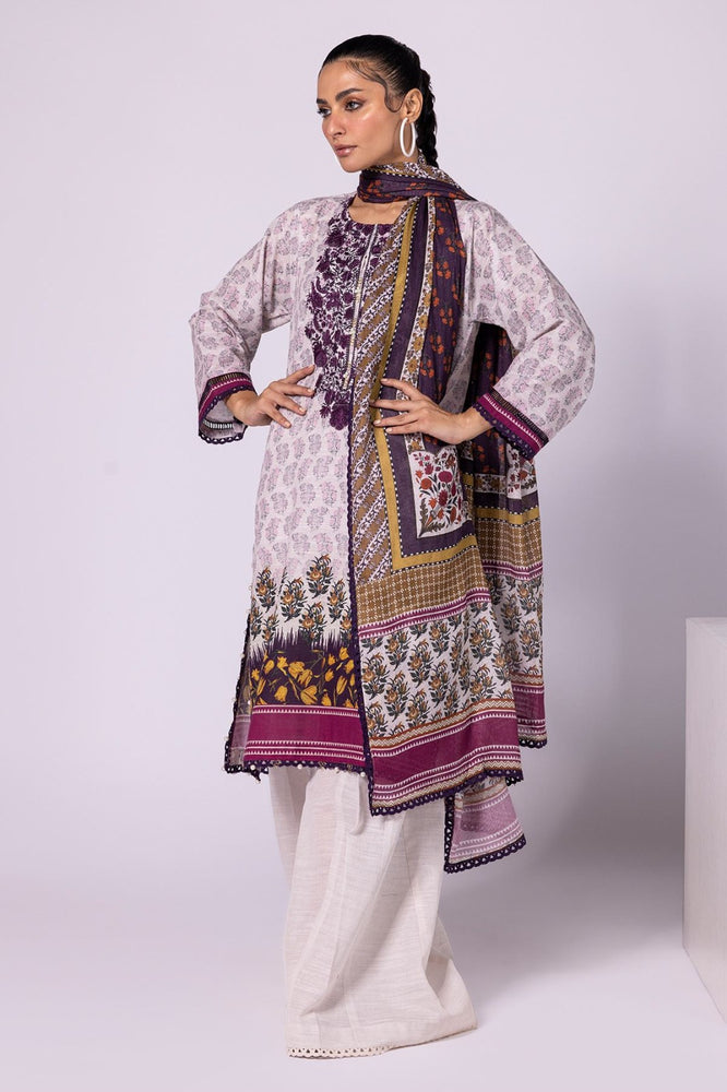 Designer Printed Lawn 3 pc - 08188