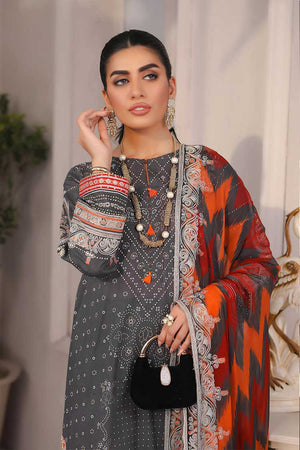 Lakhany Printed Lawn 3 pc - 08625