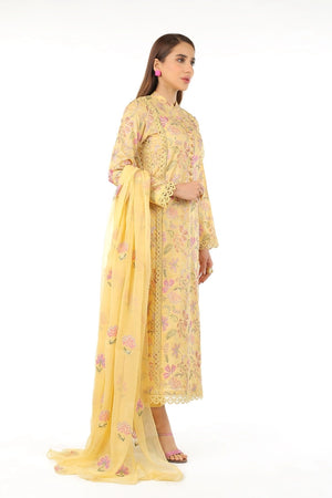 Bareeze Embroidered VINTAGE FLORA Lawn 3 pc - 08566