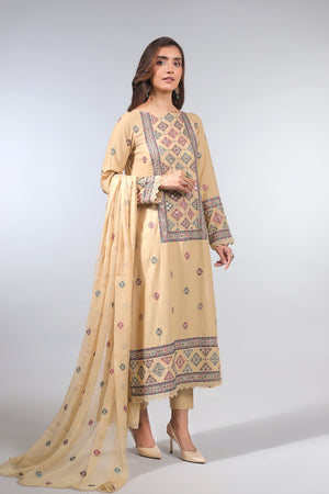 Bareeze Formal KASHI RANGE Lawn 3 pc - 08622