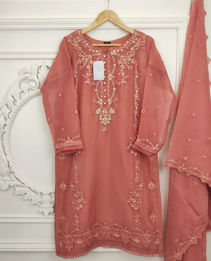 
            
                Load image into Gallery viewer, Agha Noor Chiffon Dress 2 pc - 08169 - Stitched
            
        