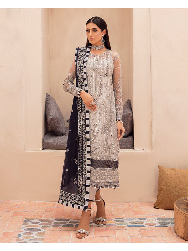 Gulaal Embroidered Luxury Formals AARAH Net 4 pc - 07935