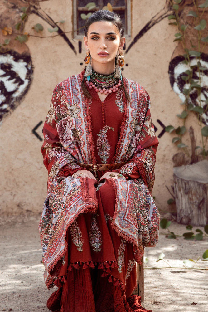 Maria.B M.Prints Embroidered Lawn 3 pc - 08166