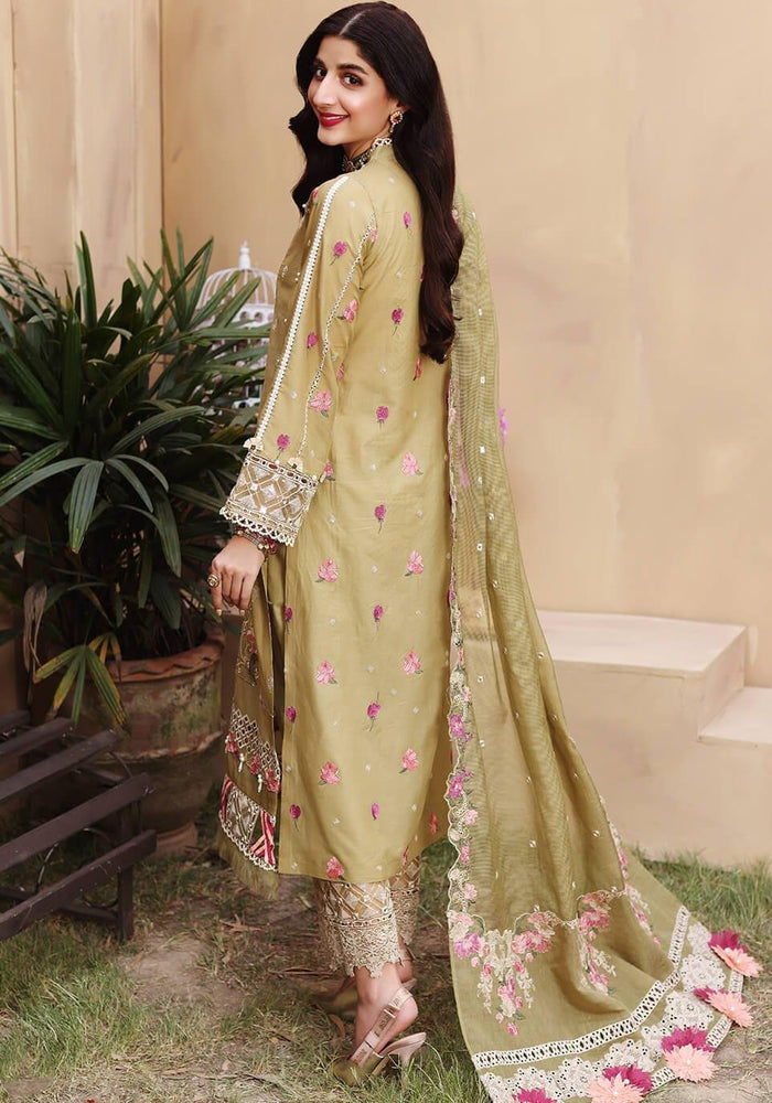 Elaf Luxury Festive VENDELA Lawn 3 pc - 08574