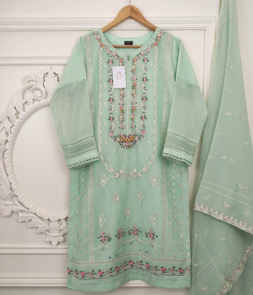 Agha Noor Chiffon Dress 2 pc - 08170 - Stitched