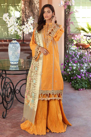 Gul Ahmed 02077 - 3 PC Cotton Dress