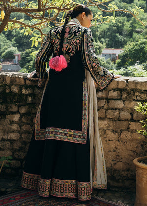 Hussain Rehar Toor - 01637 - Karandi Dress