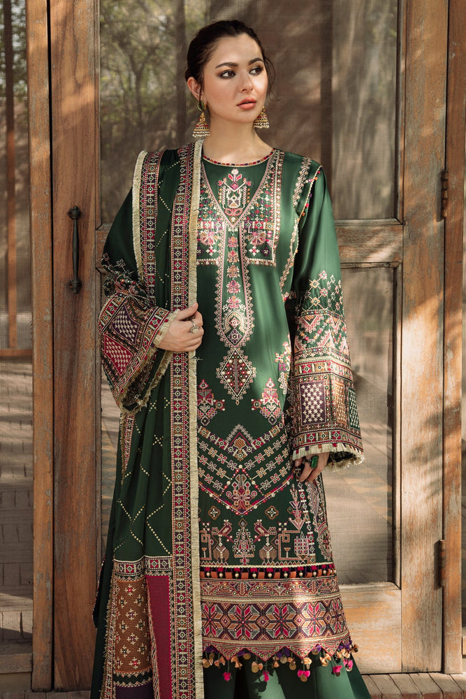 Jazmin Sabrang Festive SHABAAB Lawn 3 pc - 08638