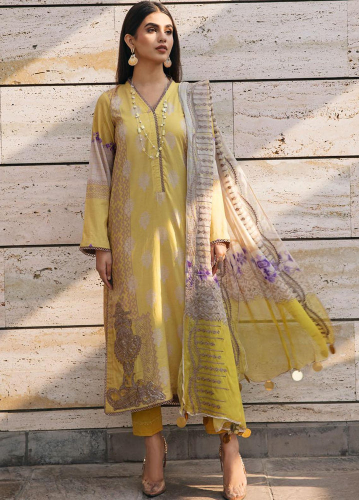 Charizma Digital Printed Lawn 3 pc - 08655