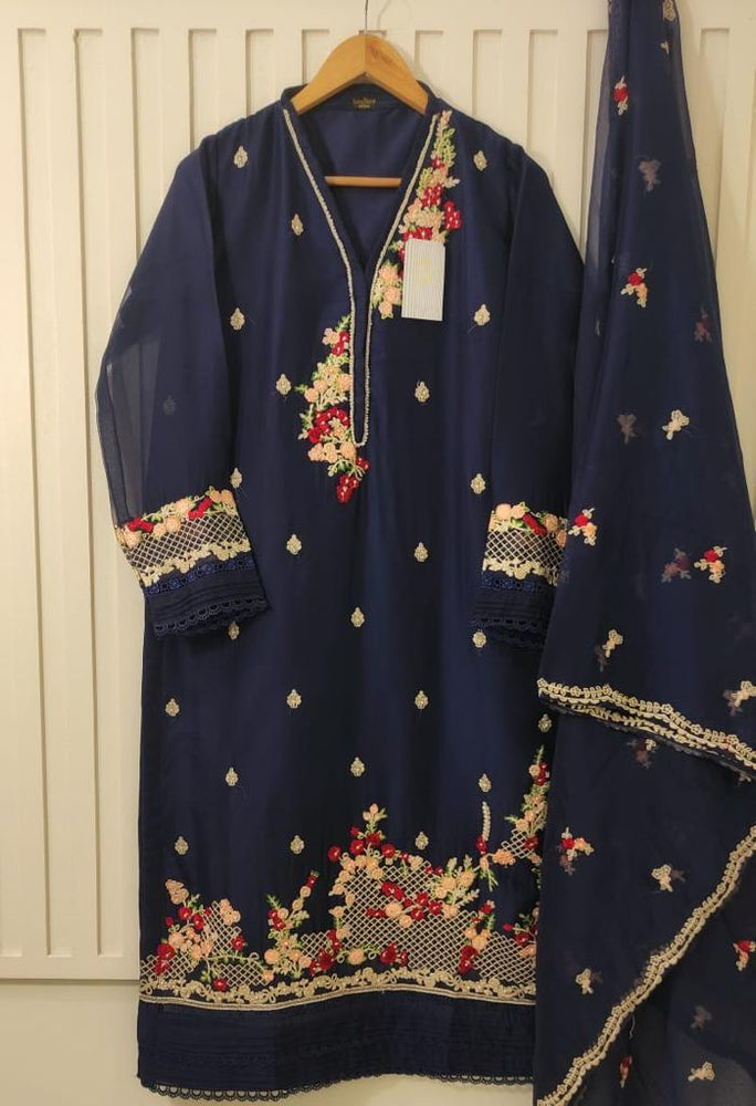 Agha Noor Chiffon Dress 2 pc - 08171 - Stitched