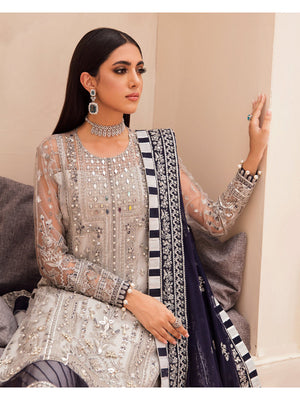 Gulaal Embroidered Luxury Formals AARAH Net 4 pc - 07935