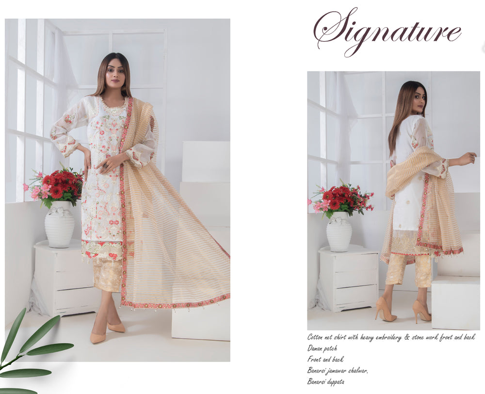 
            
                Load image into Gallery viewer, Fatima Noor SIGNATURE 01363 - 3 PC Dress COLLECTION
            
        