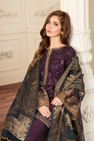 
            
                Load image into Gallery viewer, Baroque Chantelle AMETHYST 0076 - Bamber Chiffon
            
        
