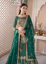 Kanwal Malik Luxury Formal Dastan FARIZA Raw Silk Maxi - 07962