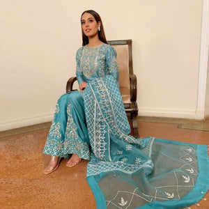 Faiza Saqlain NORANI - 01495 - 3 PC Net Dress