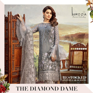 Imrozia DIAMOND DAME 01593 - 3 PC Net Dress