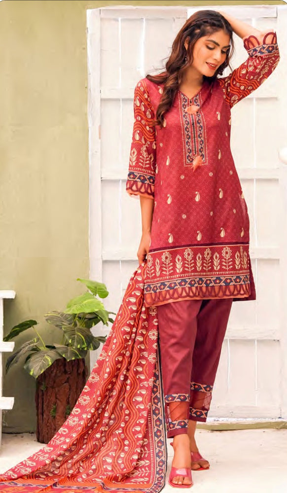 
            
                Load image into Gallery viewer, Designer Digital Printed Lawn 3 pc - 08509
            
        