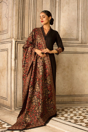 
            
                Load image into Gallery viewer, Bareeze ROSE PETAL 01589 - Karandi shawl
            
        