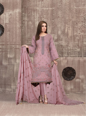 
            
                Load image into Gallery viewer, Original Fatima Noor 05050 - 3 PC Slub Lawn Dress
            
        