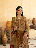 Maryam Hussain Marwa Luxury Formals SANDAL Net 3 pc - 07771