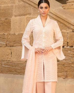 
            
                Load image into Gallery viewer, Bareeze Kawita - 01577 - 3 PC karandi Dress - SAME AS ORIGINAL
            
        