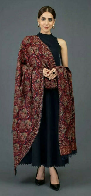 Bareeze - 01617 - Karandi shawl
