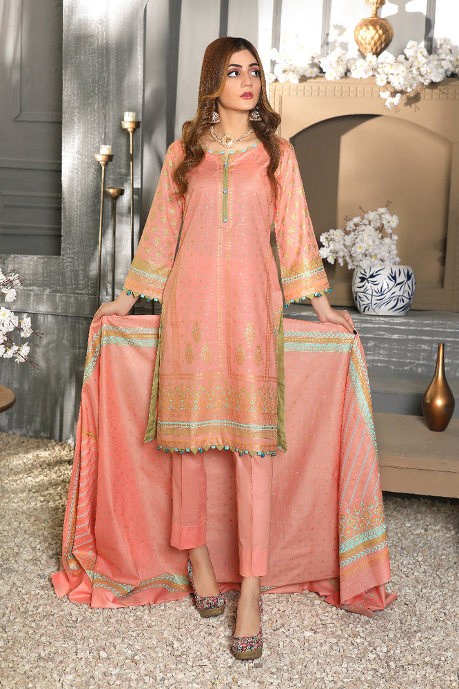 Original Fatima Noor 03070 - 3 PC Slub Lawn Dress