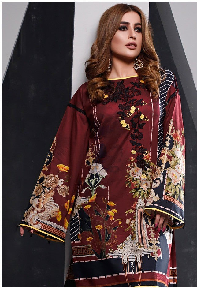 
            
                Load image into Gallery viewer, Firdous 04068 - 3 PC Pure Lawn Dress
            
        