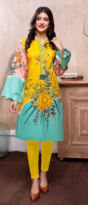
            
                Load image into Gallery viewer, Adan&amp;#39;s Libas 04078 - 3 PC Pure Lawn Dress
            
        
